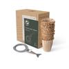 1 Holder+40PCS Paper Cup – sølv