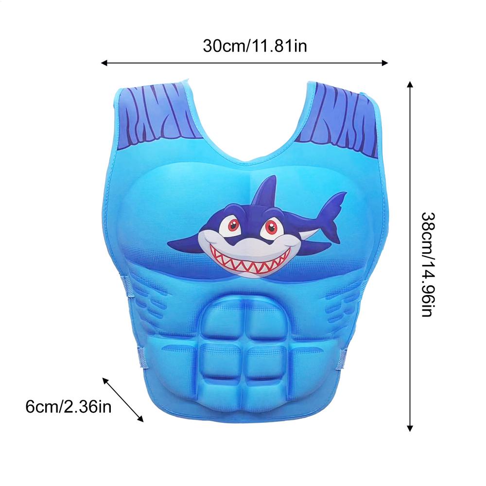 Kids Swimming Buoyancy Vest Pool Floating Boys and Girls Arm Floats Flotage Jacket Swimwear Beginner Swim Gear