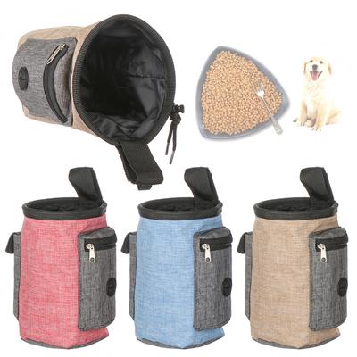 Pocket Snack Treat Food Holder Dog Treat Pouch Training Pet Puppy Bag Food Snack Pouch Haversack