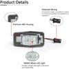 2x 18-LED Black License Plate Lights for Ford Escape/Kuga, Mercury, Mazdas MX-5/MPV