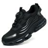 Rotary Button New Safety Shoes For Men, Anti-Impact And Anti-Piercing Work Shoes, Fashionable Men'S Sports Shoes, And Safety Pro