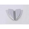 For Hyundai Tucson    Car Accessories ABS Chrome Interior Front Door Triangle Cover Trim  A Pillar Trim Audio Frame