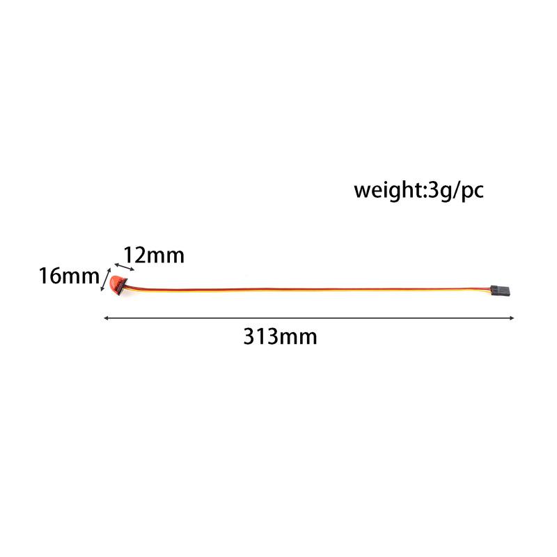 RC Multi-function 360° Flashing Rotating LED Light Bar Alarming Lamp for 1/14 Tamiya 1/10 RC Car Engineering Truck Upgrade Parts