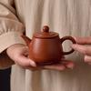 Pomelo Skin Rough Skin Pure Hand Pull Purple Clay Pot Zhu Clay Pot Small Pear Pot Bubble Teapot Traditional Kung Fu Tea Set