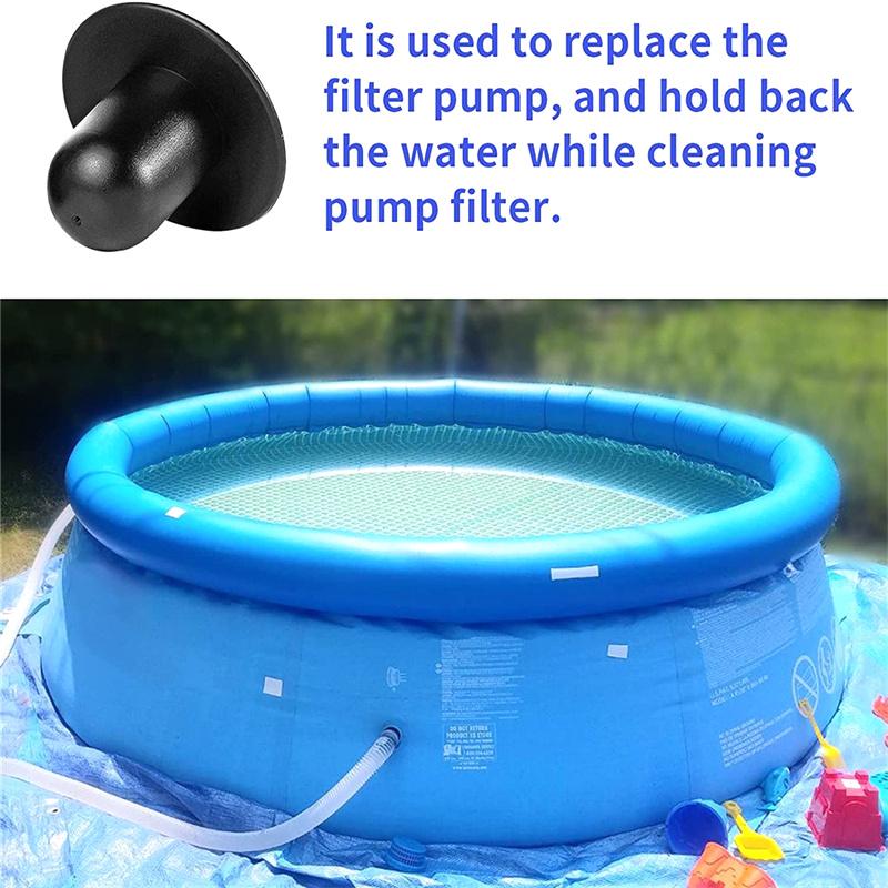 1ks vypouštěcí zátka bazénu Čerpadlo sítko Otvor zátka Vodní zátka pro bazén Intex Bestway Sada pro výměnu zástrčky na stěnu