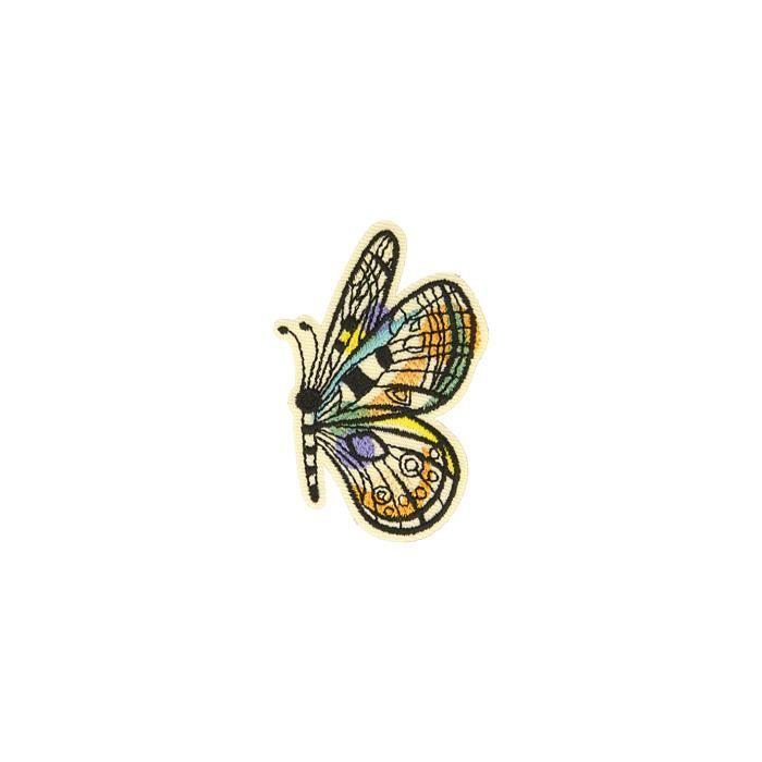 Iron-on Patch Natural Color Butterfly 4.5cm X 5cm