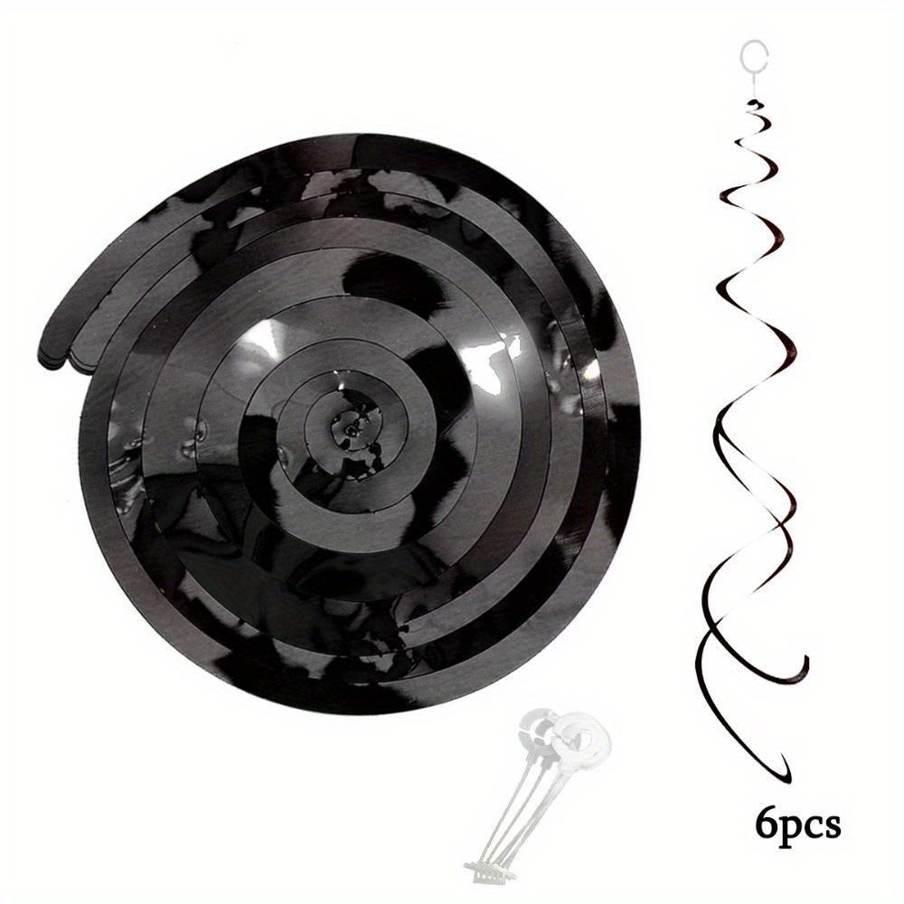 2sets Happy Halloween Banner Tissue Pom Poms Decorations Kit Hanging Garland Honeycomb Ball Swirl Streamers for Halloween Party Decorations