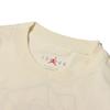 New Jordan Set In Sleeve T Shirt Women's Ecru Asia Version FB2641-113