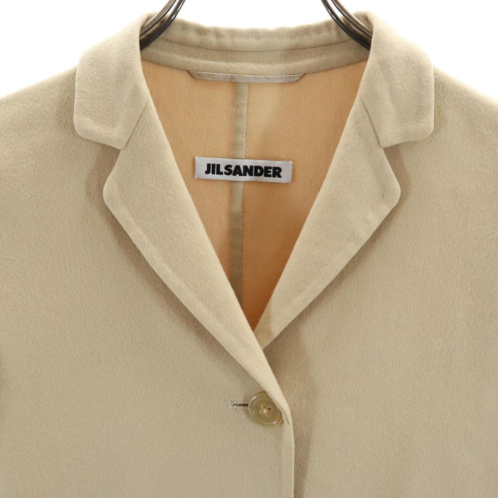 JIL SANDER Made in Italy 100% cashmere blazer 36 beige Jacket Formal Women Used