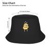 Trendy Adventures Time Jake the Dog Hearts Bucket Hats Teen UV Protection Hiking Fishing Caps Travel Headwear Panama Hat