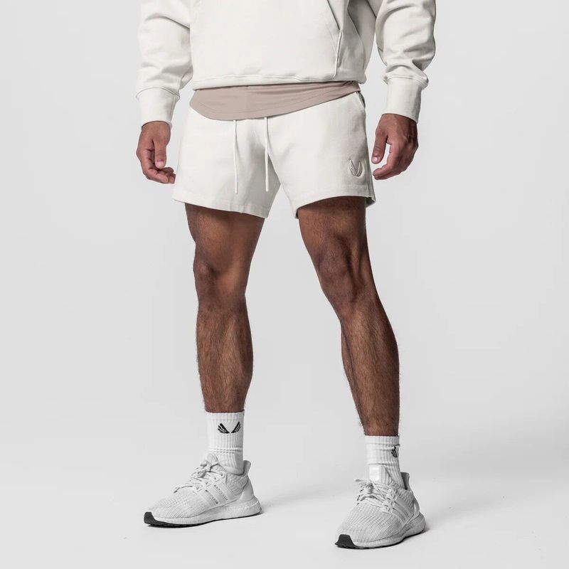 

Summer Fashion Fitness Sports Men s Cotton Shorts Professional Track and Field Running Multifunctional Pants Squat Training Shorts White XL (Recommended Weight 70-80kg)