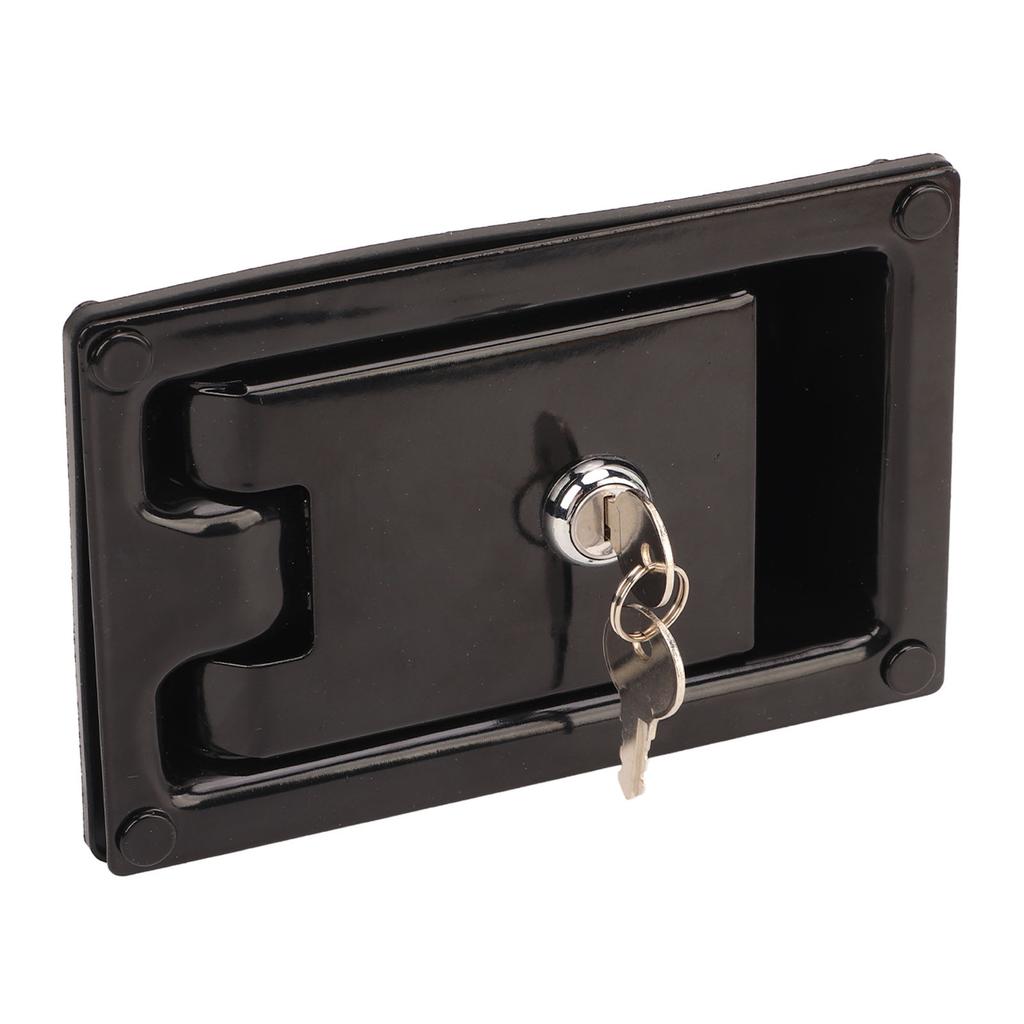 Paddle Handle Lock Door Latch Heavy Duty Cold Rolled Steel Flush Mount Locking Door Latch for RV Cam