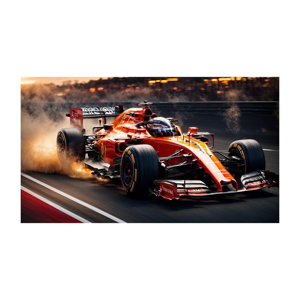 Racing Car Wall Art Picture Vehicle Modern Canvas Painting Poster and Print for Living Room Bedroom Home Decor