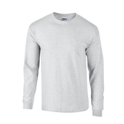 Gildan Unisex Adult Plain Ultra Cotton Long-Sleeved T-Shirt