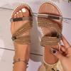 Fashion Flats Women Slippers Fashion Retro Casual Shoes Walking Cozy Flip Flops Summer Woman Sandals 2025 New Trend Beach Female Zapatos