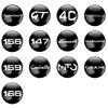 RCIZ5 4PCS Car Wheel Tire Valve Stem Cap Cover Auto Accessorie for Alfa Romeo Giulia 147 Stelvio Sportiva 156Mito Giulietta Tonale 166