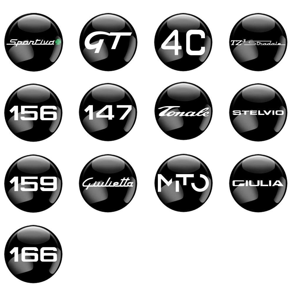 RCIZ5 4PCS Car Wheel Tire Valve Stem Cap Cover Auto Accessorie for Alfa Romeo Giulia 147 Stelvio Sportiva 156Mito Giulietta Tonale 166