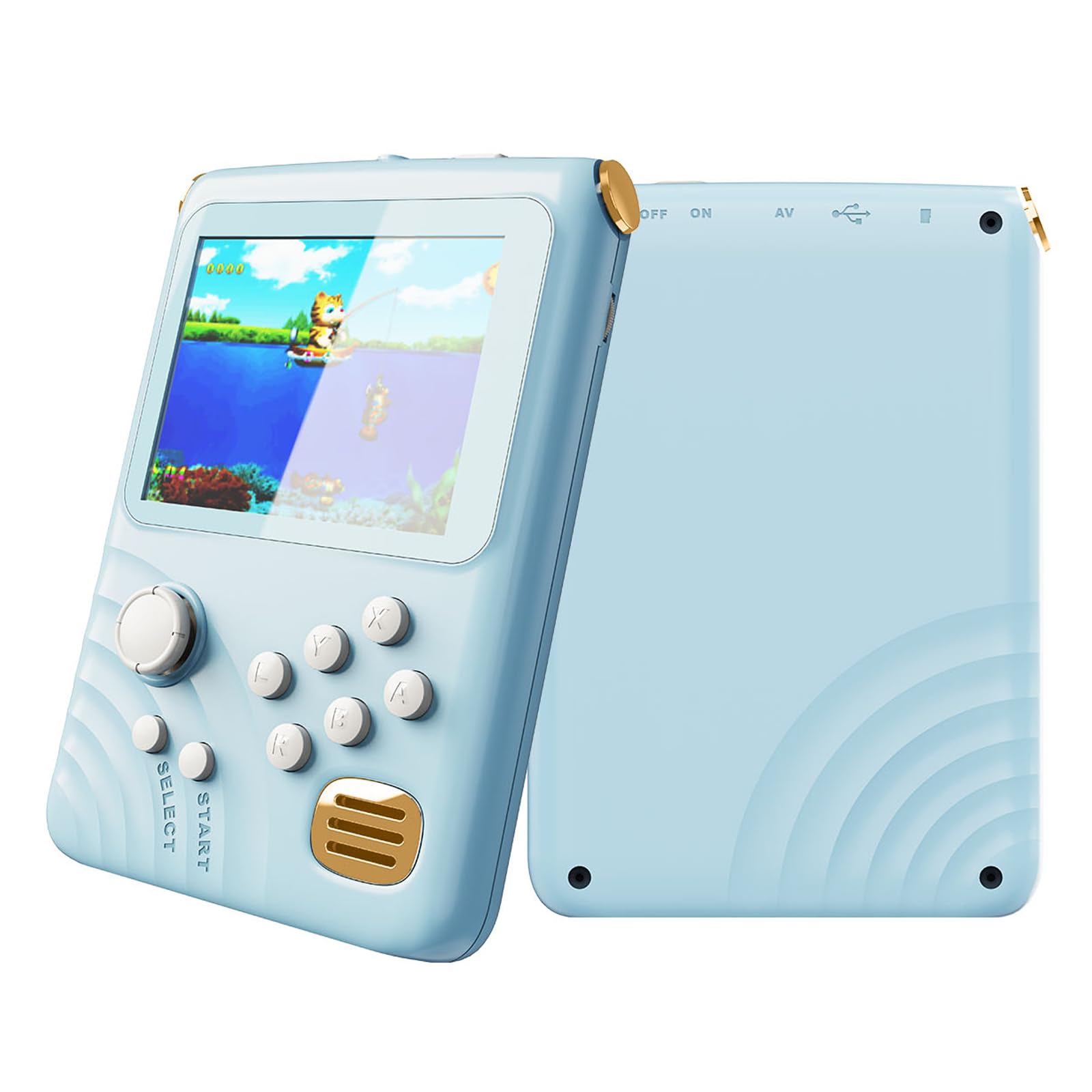 

Portable Handle Game Console with 300 Lightweight and Portable Electronic Game Portable Handheld Game Stylish and Popular Gift for and Perfect for and синій