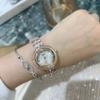 Montre-Bracelet Ronde Mode Vent Tempérament Bracelet Diamant Montre Dame Montre Quartz Dame