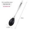 BeiYou 6-Piece Silicone & Stainless Steel Kitchen Utensil Set