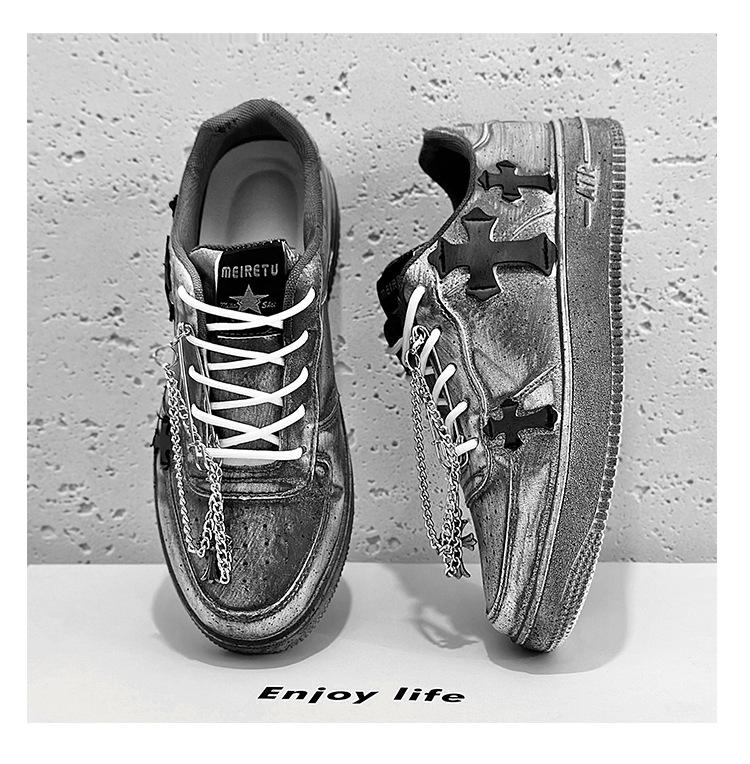 

Новый тренд Четыре сезона Универсальная мода Дышащие Низкие кеды Старые Повседневные Кеды Спортивные Удобные Легкие Повседневные 44