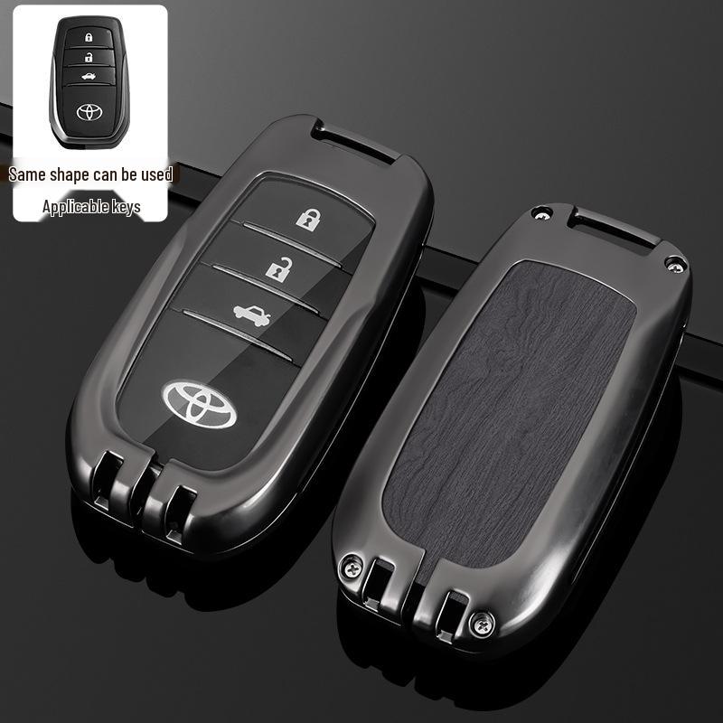 Toyota Avalon Camry Key Case for Highlander, RAV4, Corolla, Levin, and CHR Models.