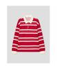 8seconds Striped Collar Shirt Red