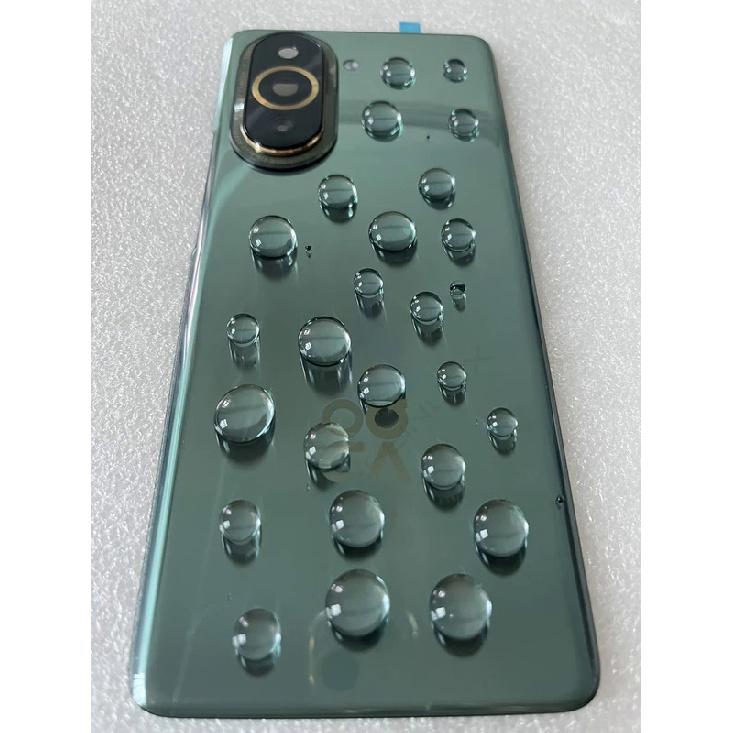 Pentru Nova 10 Capac din spate din sticlă securizată Pentru HW Nova 10 Piese de schimb Capac spate pentru baterie + Cadru pentru cameră