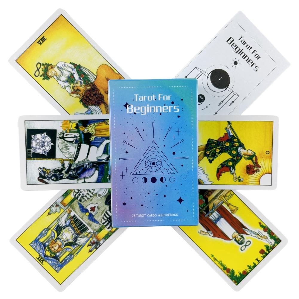 The Rider Tarot Cards A 78 Deck With Paper Guidebook Oracle English Divination Edition Borad Playing Games