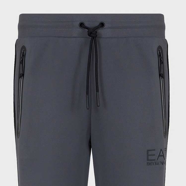Emporio Armani Knitted Sweatpants Men's Moderate Cuffed Pants 6RPP88-PJ16Z-1977