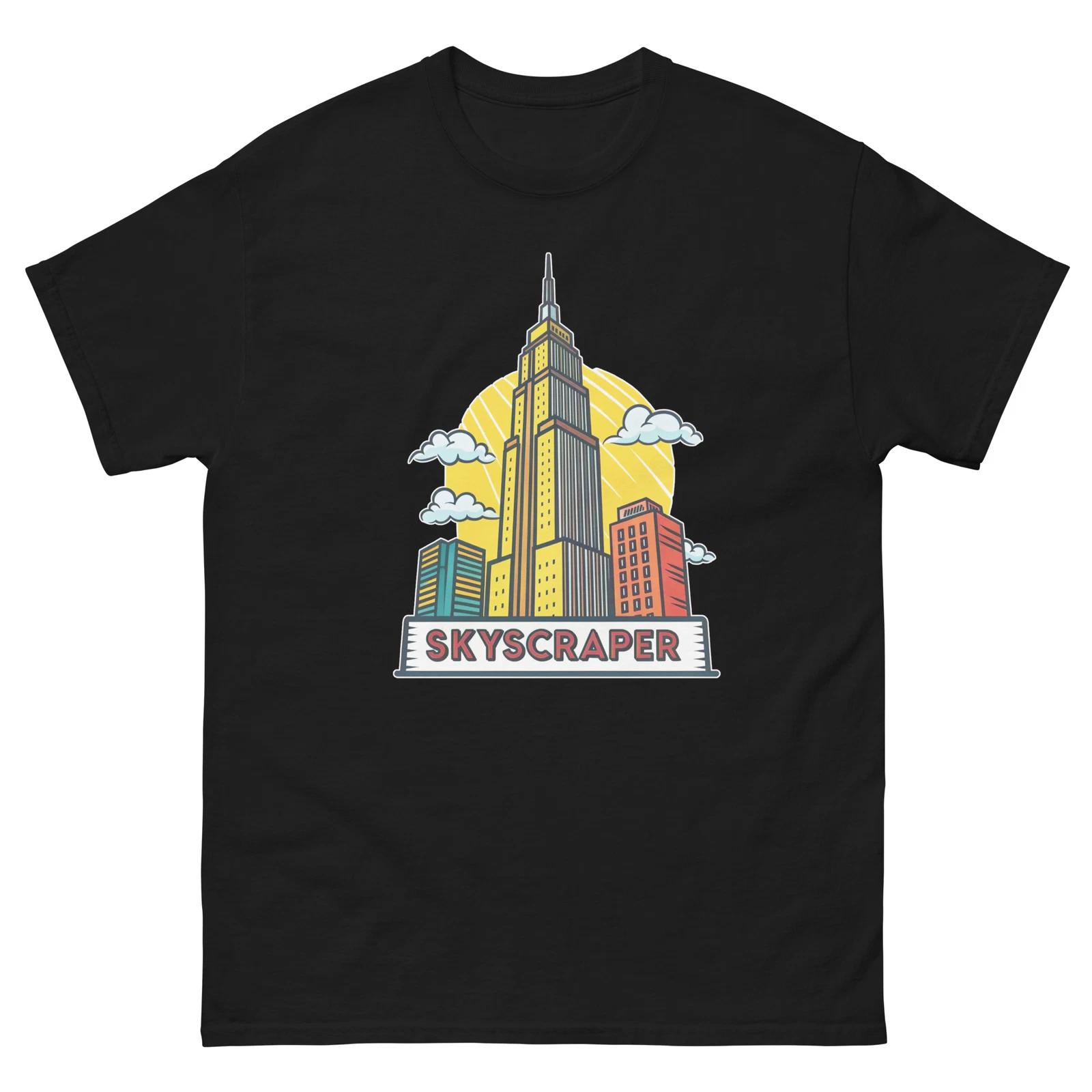Skyscaper Object Place Item Urban T-Shirt 3XL