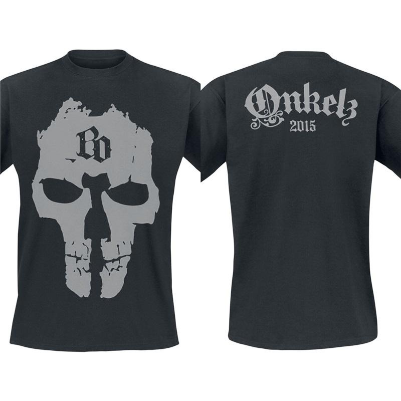 Německá rocková kapela Böhse Onkelz Hier Sind Die Onkelz Global Tour Tričko Street Hip Hop Oversized Y2k Ležérní Bavlněné Pánské Dámské Trička Oblečení