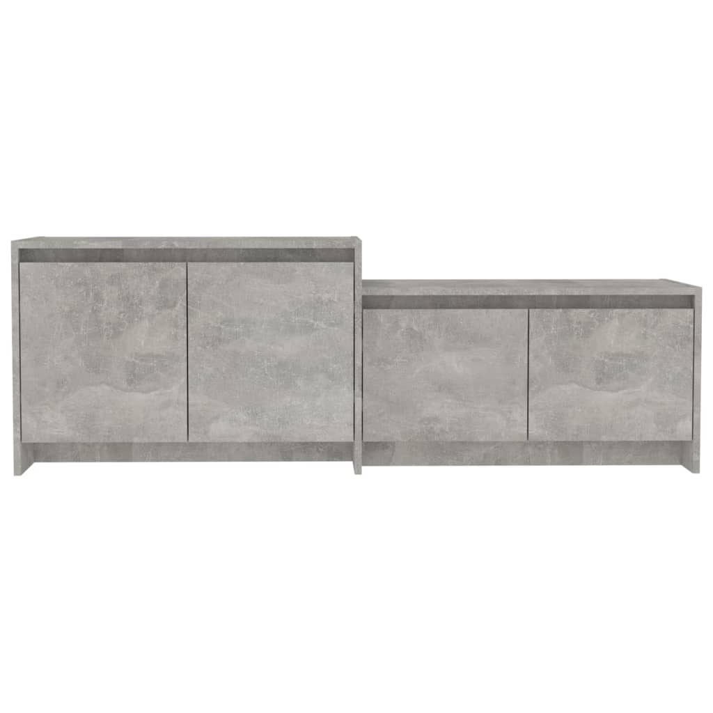 Szafka Pod Tv, Szarość Betonu, 146,5X35X50 Cm