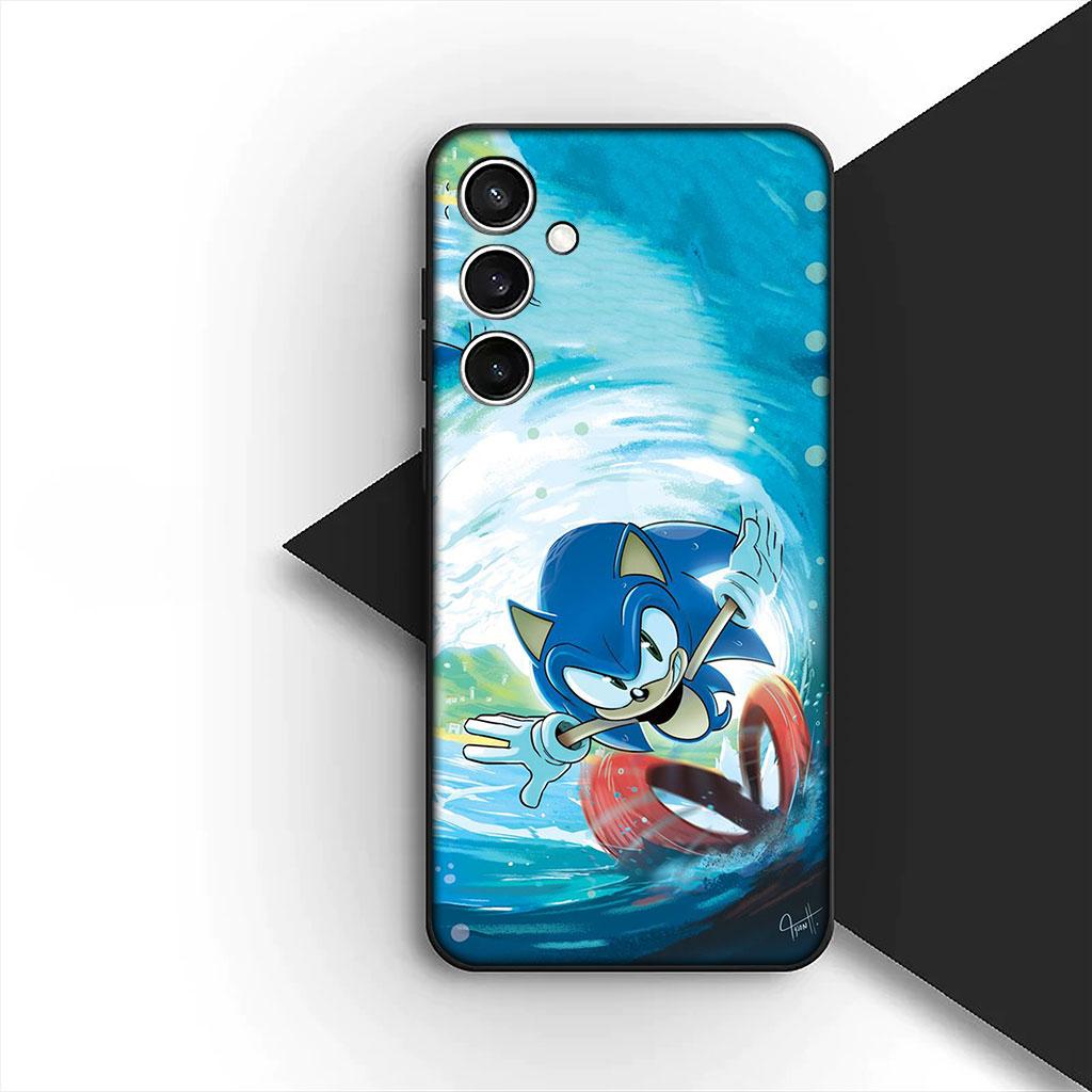 Phone Cover for Motorola Moto G22 G23 G32 G53 G60 G72 G64 G20 G8 G9 Plus Power E13 E20 E32 Soft Case Hedgehog S-Sonics-Poster