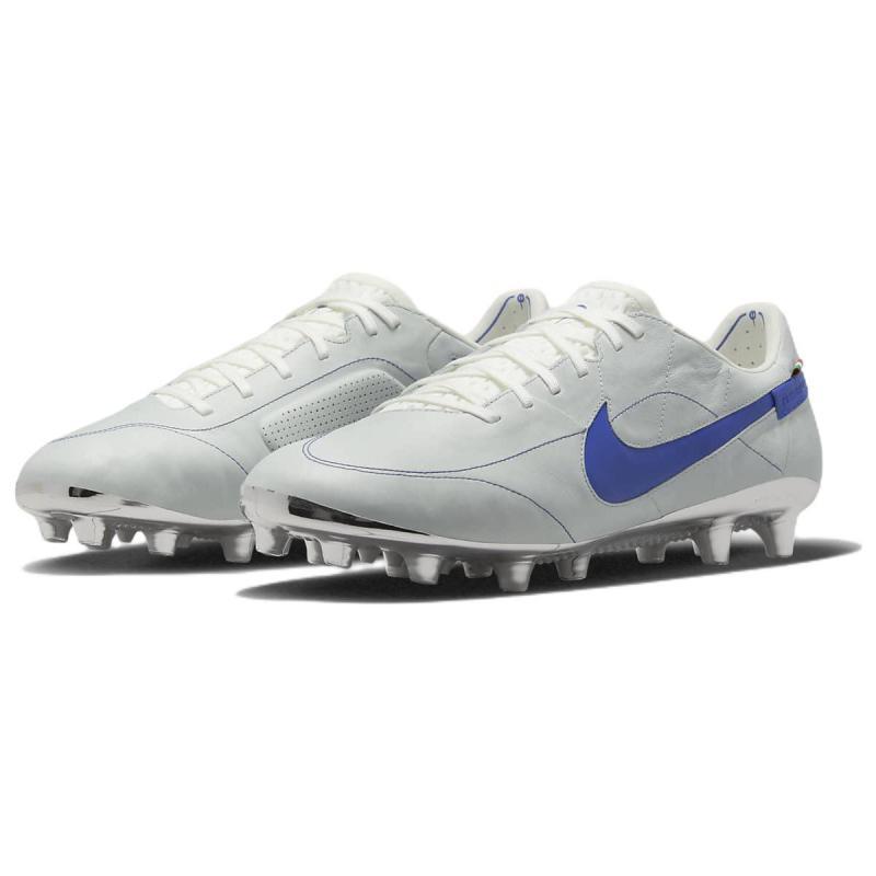 Nike Tiempo Legend 9 Elite Mi Ag Montebelluna Leather White Game Royal  DV7901-140