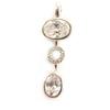 Les Trésors De Lily [D7508] - Pendentif Argent 'Diana' Blanc