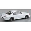 AOSHIMA 1/32 The Snap Kit Series Nissan R32 Skyline GT-R Custom Wheel (Crystal White) Color-coded Plastic Model No.14-SP2