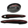Car Accessories Black Auto Gas Tank Cap And Door Handle Cover Fit For BMW R55 MINI Clubman Cooper S 2007–2014 And R56