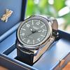 Men Wristwatch Business Watch Quartz Clock Leather Watches