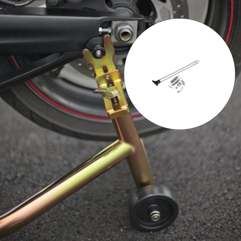 Quick Install Motorcycle Kickstand Anti Tip Design Secure Parking Support Motorcycle Sidestand Rack for 8~16KTM XCW