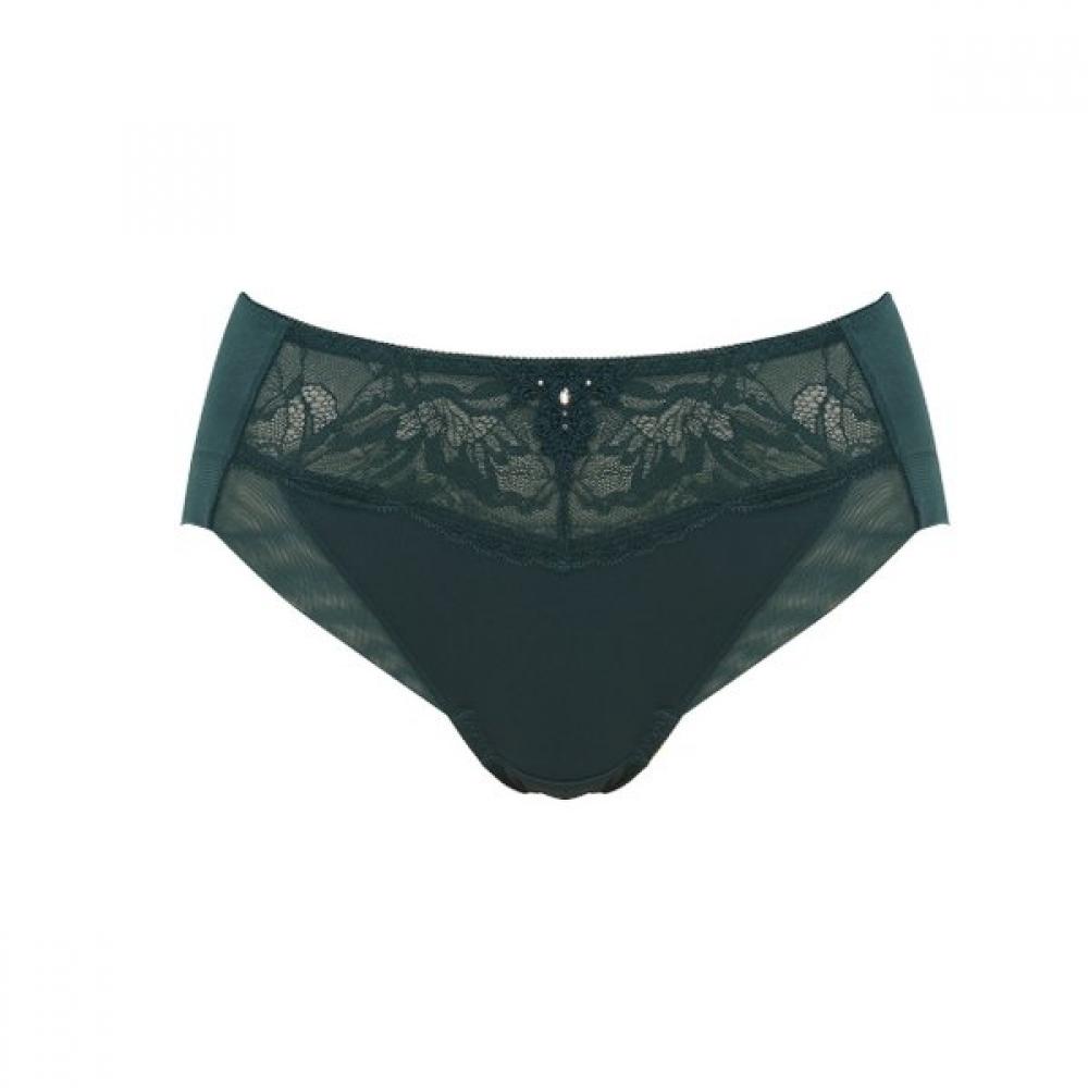 

Venus High Waist Woven Hem Panty Set 2 Pieces opt3851hSet green/skin/100
