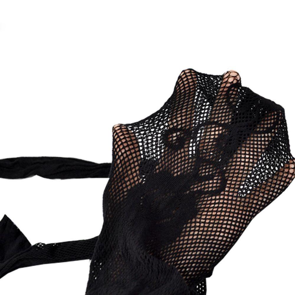 Top Quality Women's Sexy Fishnet Net Long Stocking Jacquard Pantyhose Tights Side Rose