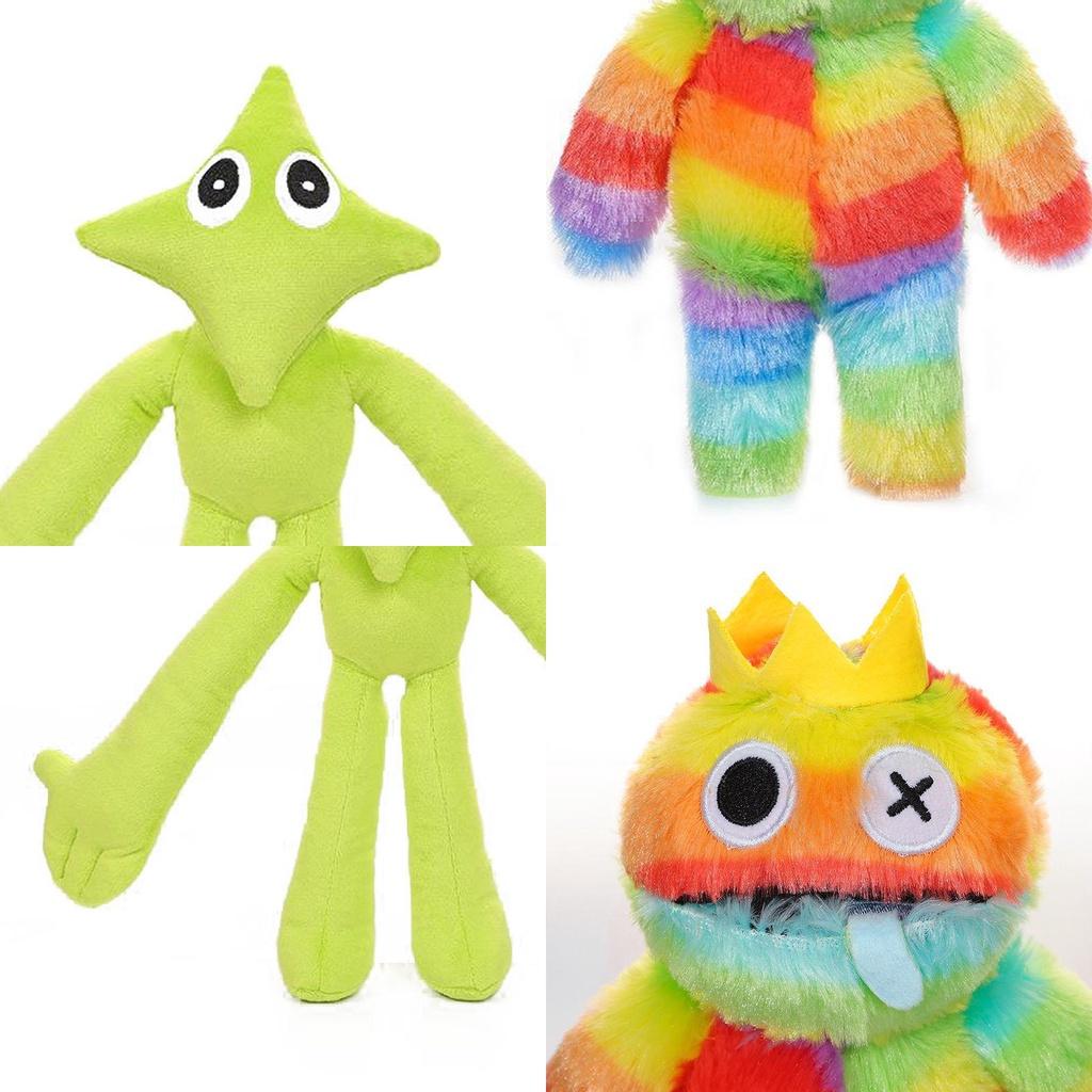 Roblox Rainbow Friends Blue Plush Toy Villain Soft Stuffed Doll Kids Xmas Gift