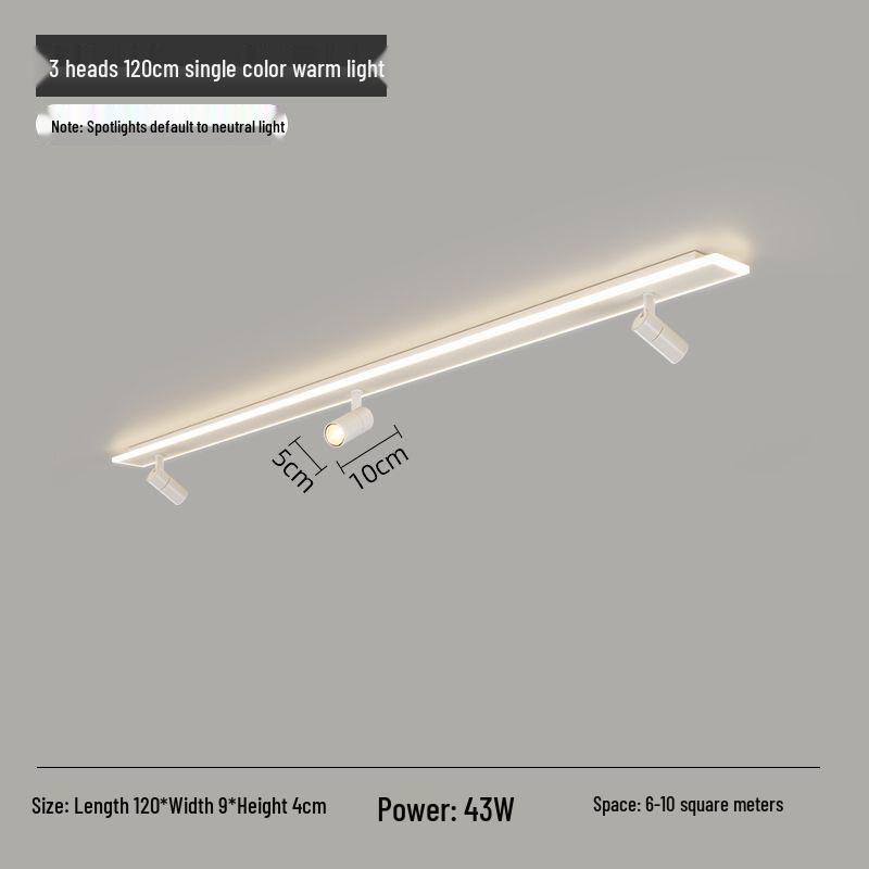 Frameless LED Ceiling Light for Living Room and Hallway