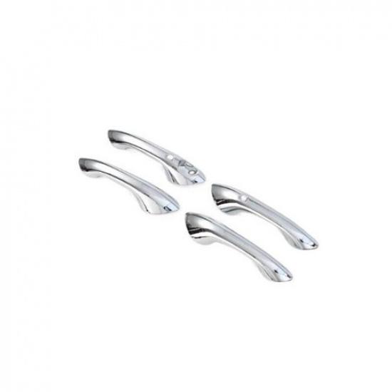 For Chevrolet Trax 2024-2026 Chrome Car Exterior Door Handle Decor Cover Trim