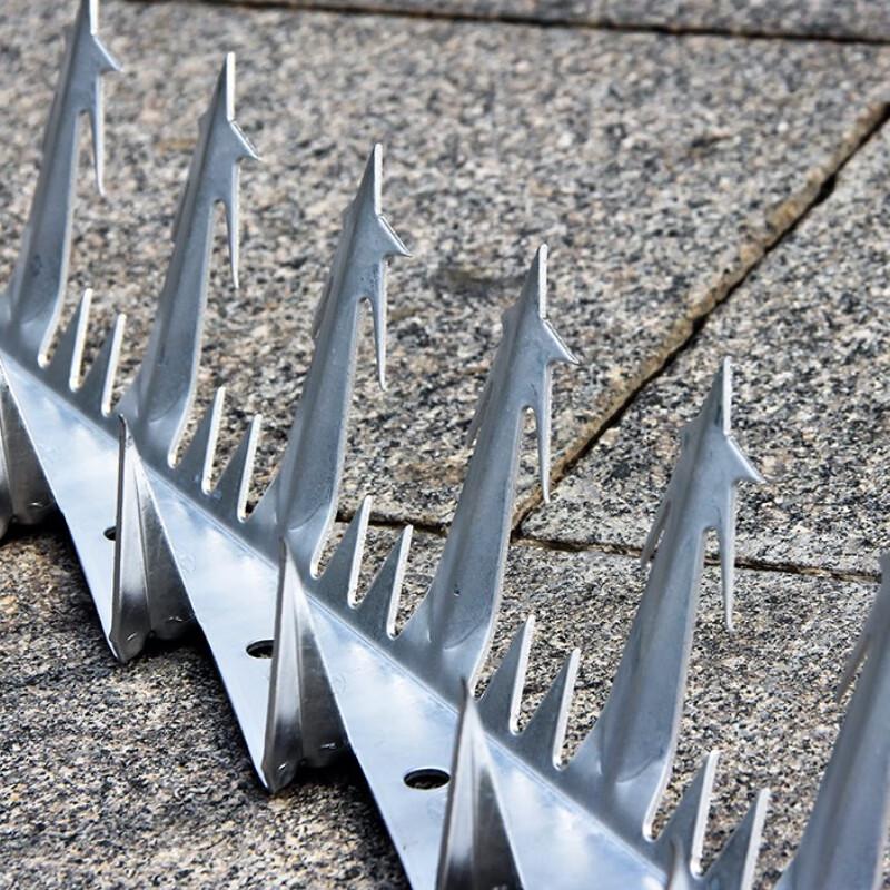 304 Stainless Steel Anti-Climb Wall Spikes