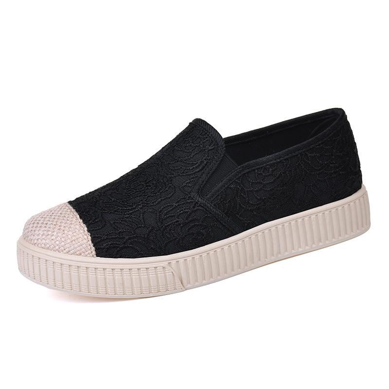 

Versatile New Style Soft-soled Breathable Single Shoes for Casual Women s Wear 41 чорний