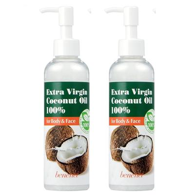 Beninet Natives Kokosöl Extra 100% 200ml, 2 Einheiten