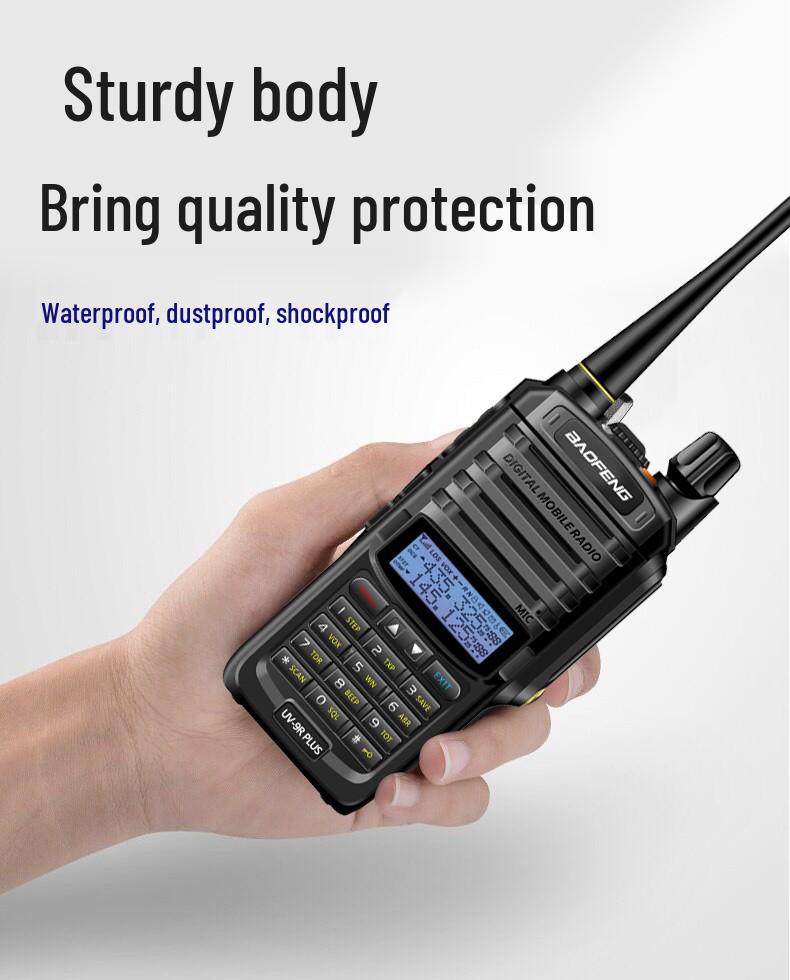 Baofeng UV9R Pro Waterproof 18W High Power Long-Range Walkie-Talkie