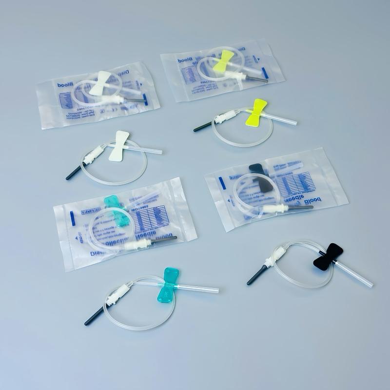 100 pieces/batch, disposable double-wing butterfly blood lancet for pet care rooms, suitable for pet dogs and cats
